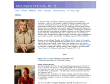 Tablet Screenshot of maureen.ohara.net